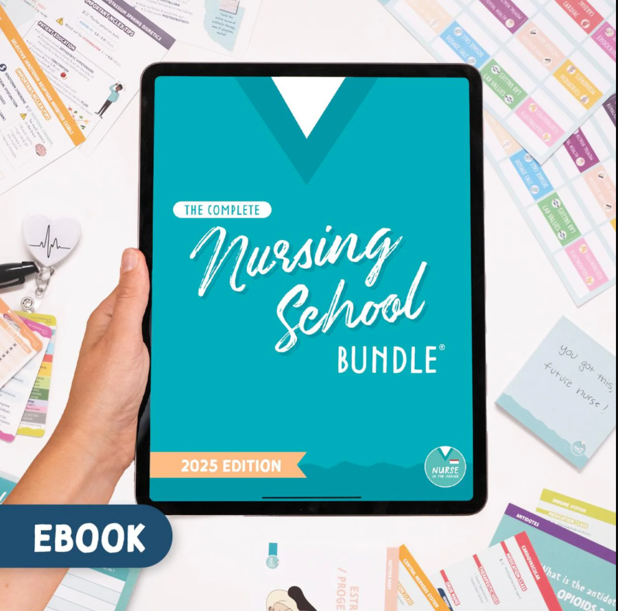 The Complete Nursing School Bundle | 2025 Edition | eBook