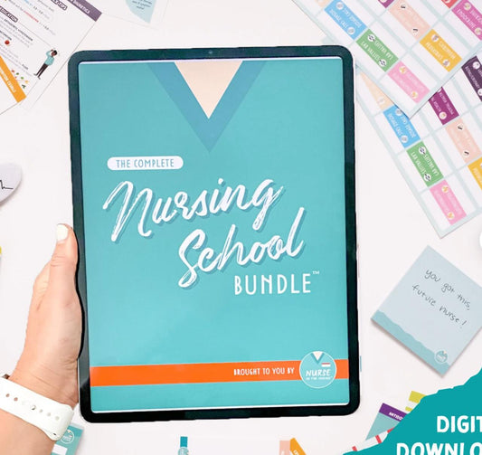 The Complete Nursing School Bundle | 2025 Edition | eBook