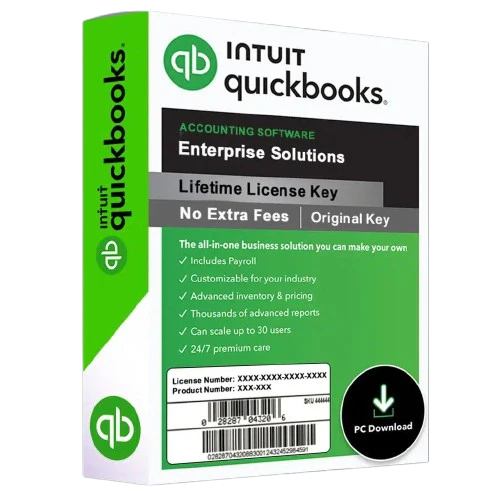 QuickBooks Enterprise SOLUTIONS US 2024 lifetime license For windows